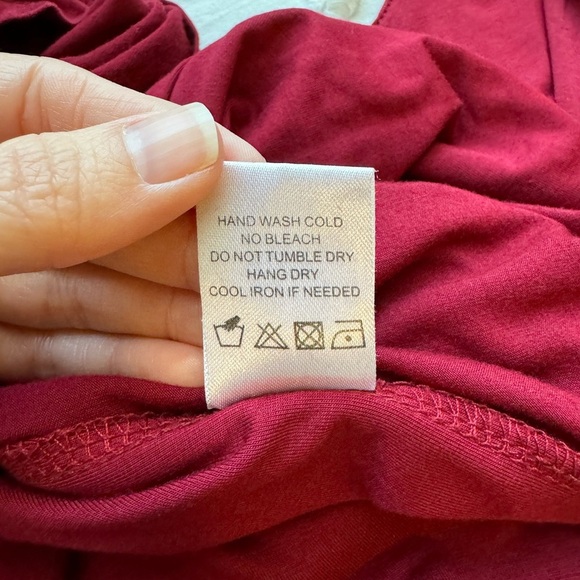 Lovers + Friends Sundance Maxi Dress in Wine Size Small - Picture 11 of 11